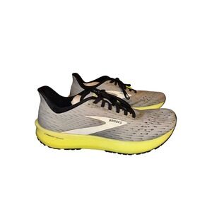 Brooks Hyperion Tempo Men's Running‎ Shoes Grey Neon Yellow Sneakers Size 9.5
